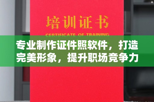 盐城专业制作证件照软件，打造完美形象，提升职场竞争力