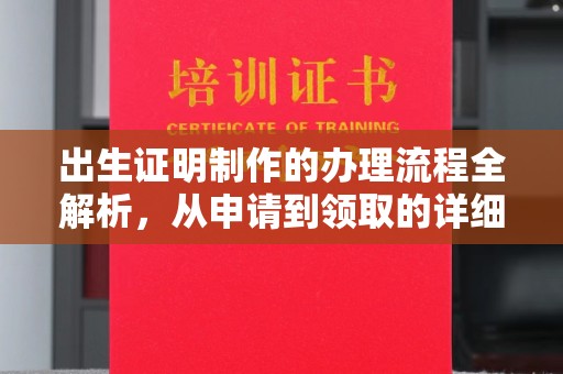 盐城出生证明制作的办理流程全解析，从申请到领取的详细指南